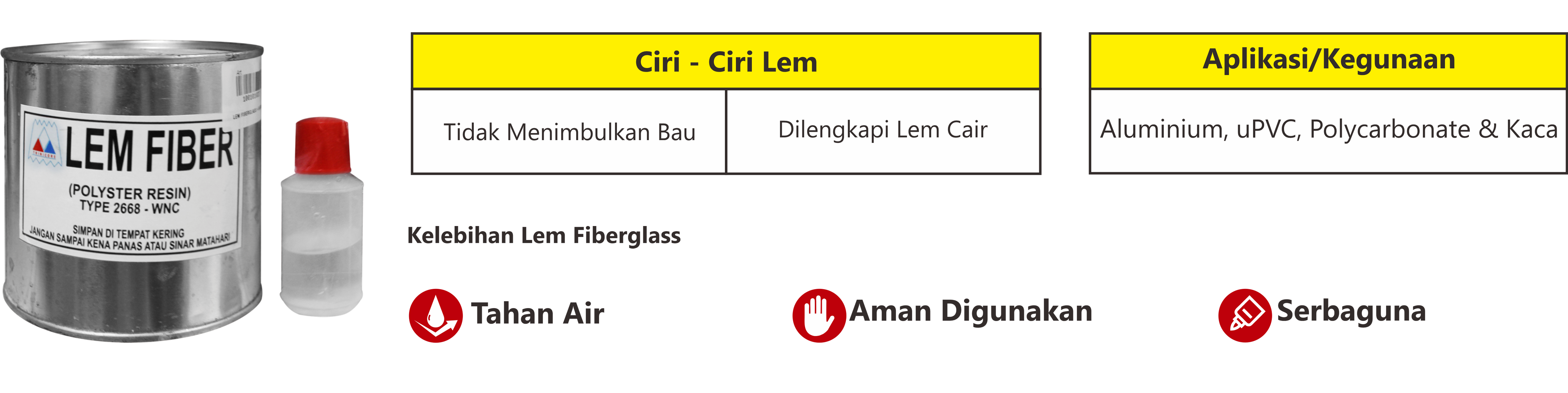 Lem fiberglass